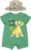 Disney Baby Romper and Reversible Bucket Sun Hat Outfit Set Newborn to Infant Sizes (Newborn – 24 Months)
