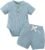 Jecson Newborn Boy Clothes Baby Boy Outfits Set Baby Boy Summer Clothes Soft Cotton Short Sleeve Top and Shorts for 0-18M