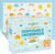 SunnyGuard Disposable Changing Pads for Baby 13 x 18 Inches, 50 Diaper Changing Pad with Unique Design & 6 Layers of Protection for Nursery Use, Travel Changes & Pee Pad Protection, 33 x 46 CM