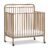 Namesake Winston 4-in-1 Convertible Mini Crib w/Removable Wheels – Converts to Toddler Bed, Daybed & Twin-Size Bed – GREENGUARD Gold Certified – 4 Adjustable Heights – Durable Metal, Easy to Assemble