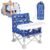 Portable Baby Chair, Folding Booster Seat with Tray for Dining Table Compact Camping Chair for Lawn Beach Travel Babies 6-36 Months