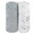 Viviland Jersey Swaddle Blanket, Ultra Soft Stretchy Receiving Blanket, Newborn Swaddle Wrap for Boys & Girls, 40 x 30 inches, 2 Pcs
