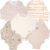 Tommy Bahama Baby 5-Piece Onesie Set – 100% Cotton Long Sleeve Bodysuit 5-Pack for Infant Boys and Girls