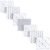 Luvable Friends Unisex Baby Cotton Flannel Receiving Blankets, Boy Feathers 7-Pack, One Size