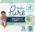 Pampers Pure Baby Diapers, Size 0 (>10 lbs), 76, Up to 100% Leakproof, Premium Hypoallergenic Soft Diapers