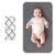 Accmor Portable Diaper Changing Pad, Waterproof Foldable Baby Changing Mat for Travel, Baby Essentials Shower Registry Gifts