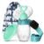 Bumblebee Manual Breast Pump with Breastfeeding Milk Saver Stopper& Lid in Gift Box Food Grade Silicone BPA PVC and Phthalate Free 3.04oz/90ml