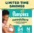 Pampers Swaddlers Diapers, Size 0 (up to 10 lbs), 84 Count, Absorbent, Keeps Baby Dry and Comfortable, Skin Safe Disposable Baby Diaper (Packaging May Vary)