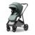 Mompush Wiz 2 in 1 Baby Stroller with Infant Pramette Mode, One Hand Fold Convertible Newborn to Toddler Stroller with Reversible Seat and Large UPF 50+ Canopy