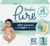 Pampers Pure Baby Diapers, Size 1 (8-14 lbs), 82, Up to 100% Leakproof, Premium Hypoallergenic Soft Diapers