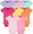 Onesies Brand Baby Girls’ 8-pack Short Sleeve Mix & Match Bodysuits