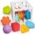 LiKee Shape Sorter Toys for 1+ Years Old, 10pcs Montessori Baby Blocks, Sensory Toddler Learning Toy for Fine Motor Skills, Infant Developmental Toys Gift for Boys Girls Ages 18+ Months