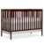 Dream On Me Synergy 5-in-1 Convertible Full-Size Baby Crib with Toddler, Day & Full Bed Conversion in Espresso, GreenGuard Gold & BSA, 3 Mattress Heights, Sustainable Pinewood