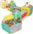 Kids Play Tent for Toddlers, 5pc Toddler Jungle Gym Playset with Ball Pit, Crawl Tunnel and Obstacle Course, Indoor Outdoor Playhouse Toy for Boys and Girls
