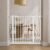 BalanceFrom 29.1-​38.​5″ Easy Walk-Thru Baby and Pet Safety Gate with Hold-Open and Auto-Close – Adjustable Steel Barrier for Stairs, Doorways, and Hallways, No Drilling Installation