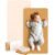 2 Pack Vegan Leather Baby Changing Mat, Large 30″ x 17″ Waterproof Foldable Diaper Mat, Wipe-Clean Portable Changing Pad for Travel, Home & Diaper Bag, Baby Shower Gifts for New Moms (Beige & Brown)