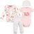 Hudson Baby Unisex Baby Layette Set 4-Piece