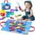 Montessori Toys for 1 Year Old, Toddler Fishing Game with Stacking Cups, Learning Educational Toys for 1 2 Year Old Boy Girl Birthday Gifts, Baby Toy 12-18 Months, Sensory Sorting Toy for Toddlers 1-3