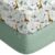 Yoofoss Pack and Play Sheets Fitted, Mini Crib Sheets 2-Pack for Pack N Play Mattress, Stretchy Playard Sheet, Soft and Breathable Green+Giraff