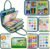BONNYCO Busy Board for 1 Year Old Animals. Montessori Busy Book for Toddlers 1-3 2-4, Felt Quiet Book Baby. Montessori Toys, Toddler Learning Toys for Travel, Airplane, Car. Educational Activity Board