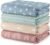 Comfy Cubs Muslin Swaddle Blankets Pack of 4, 47 x 47 Inches, Soft Cotton Baby Blanket Set, Large Multipurpose Swaddling Wraps for Newborns – Self-Soothing Swaddle – Sun, Rainbow, Rain, Doodle