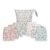Simple Being Reusable Cloth Diapers, Double Gusset, One Size Adjustable, Washable Soft Absorbent, Waterproof Cover, Eco-Friendly Unisex Baby Girl Boy, six 4-Layers Microfiber Inserts (Monkey)