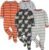 Onesies Brand Baby Boys’ 4-pack Sleep ‘N Play Footies