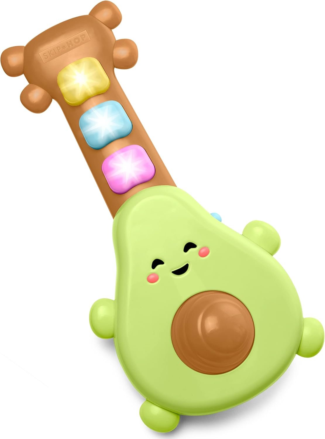 Skip Hop Baby Toy Rock-A-Mole Guitar, Farmstand Grow & Play, 0.6 lb